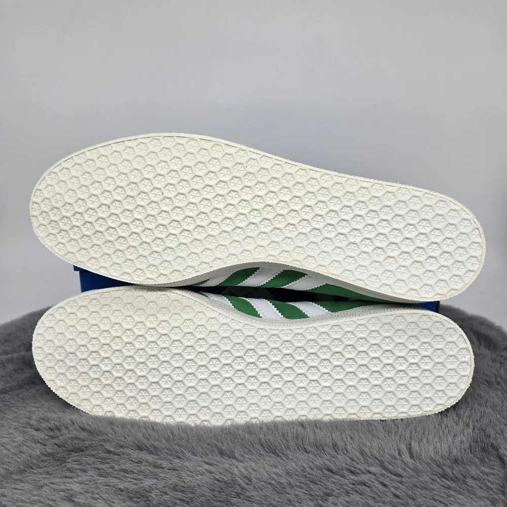 New adidas Originals Gazelle Green White Men's Shoes Size 10